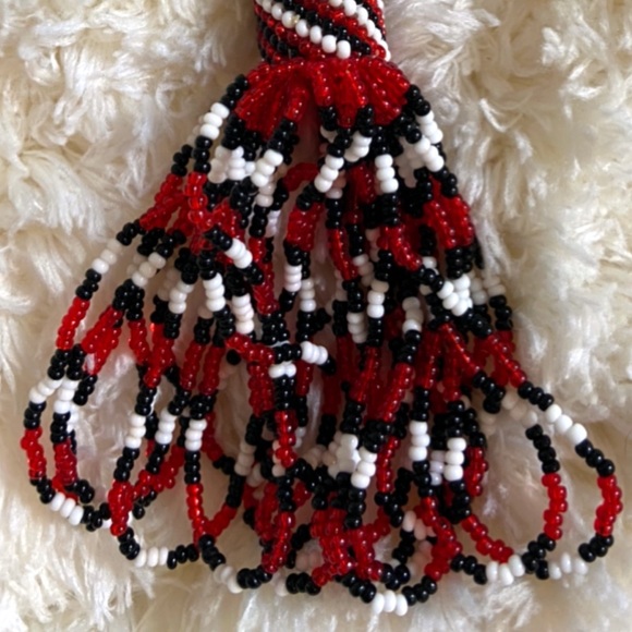 Handmade Beaded Tassle - Picture 2 of 3